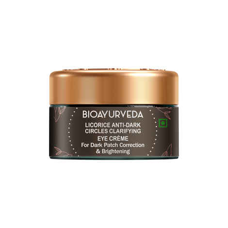Buy BIOAYURVEDA Licorice Anti Dark Circles Clarifying Eye Cream (20 g) - Purplle