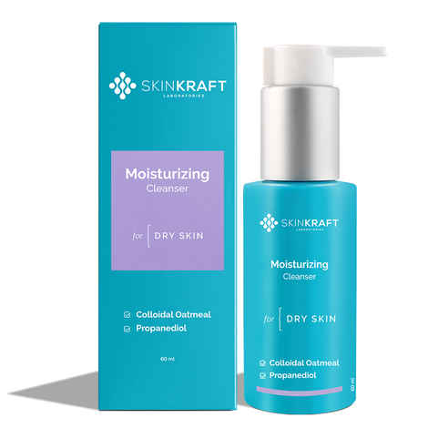 Buy SkinKraft Face Wash For Dry Skin - Customized Moisturizing Cleanser - Gently Removes Dirt And Impurities - Dermatologist Approved (60 g) - Purplle