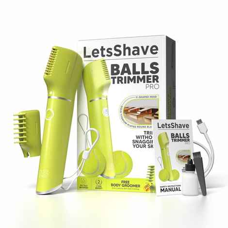 Buy LetsShave Balls Trimmer - Purplle