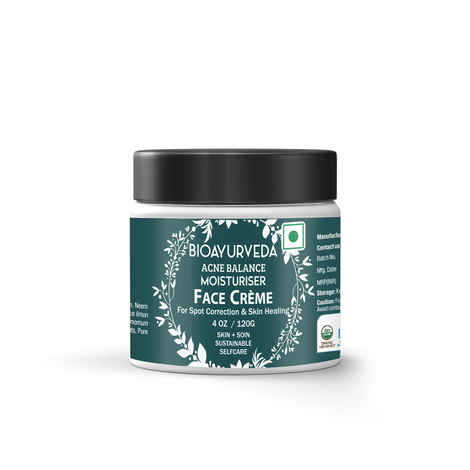 BIOAYURVEDA Acne Balance Moisturizer Face Cream 120 gm