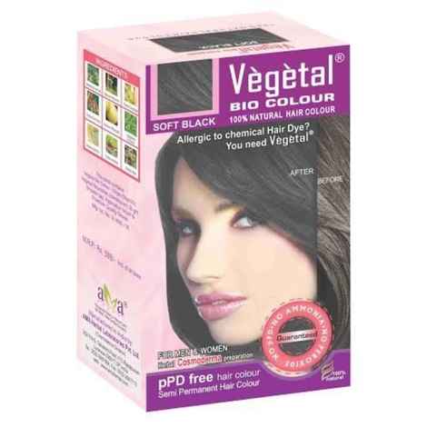 Buy Vegetal Bio Color-Soft Black - Purplle