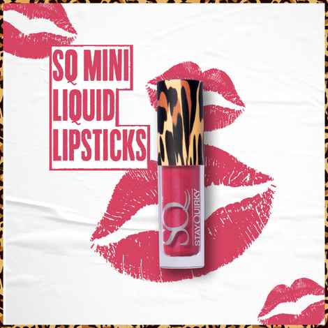 Buy Stay Quirky Mini Liquid Lipstick Pink - Right Attire For Celeb Night 12 | Highly Pigmented | Non-drying | Long Lasting | Easy Application | Water Resistant | Transferproof | Smudgeproof(1.6 ml) - Purplle
