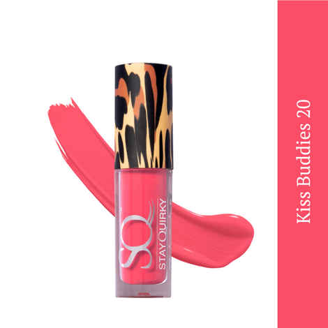 Buy Stay Quirky Mini Liquid Lipstick Red - Kiss Buddies 20 | Highly Pigmented | Non-drying | Long Lasting | Easy Application | Water Resistant | Transferproof | Smudgeproof (1.6 ml) - Purplle