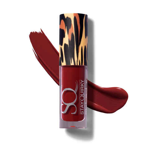 Buy Stay Quirky Mini Liquid Lipstick Red - Sultry Funch 28 | Highly Pigmented | Non-drying | Long Lasting | Easy Application | Water Resistant | Transferproof | Smudgeproof (1.6 ml) - Purplle