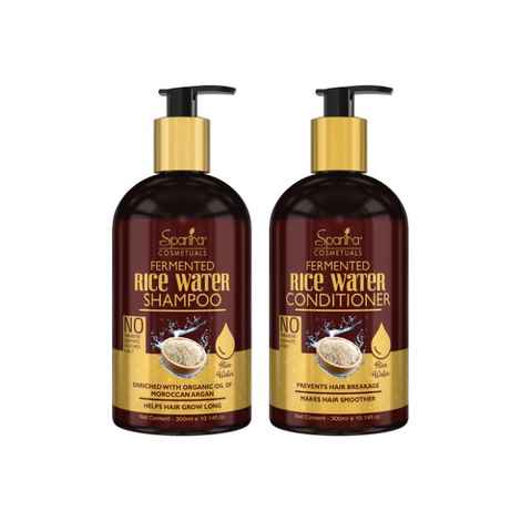 Buy Spantra Rice Water Shampoo & Conditioner, 300ml Each (combo of 2) - Purplle
