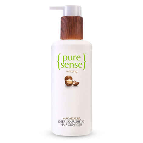 Buy PureSense Macadamia Deep Nourishing Hair Cleanser, 200 ml - Purplle