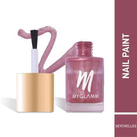 Buy MyGlamm Wandurlust Matt Chrome Nail Paint-Seychelles-11ml - Purplle