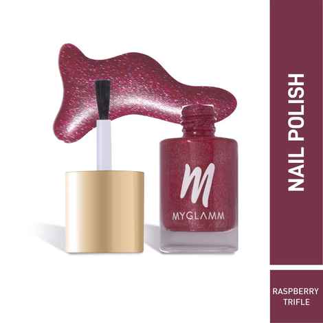 Buy MyGlamm Wandurlust Sand Matt Nail Paint-Raspberry Trifle-11ml - Purplle