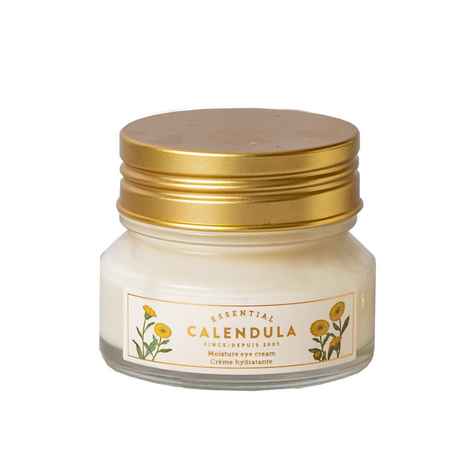 Buy The Face Shop Calendula Essential Moisture Eye Cream with Squalene, effective on under eye dark circles 20 ml - Purplle