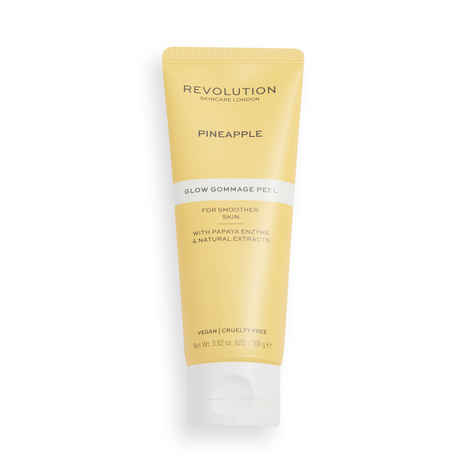 Buy Makeup Revolution Skincare Pineapple Enzyme Glow Gommage Peel - Purplle