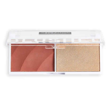 Buy Makeup Revolution Relove Colour Play Blushed Duo Kindness 5.8 GM - Purplle