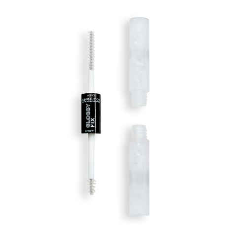 Buy Revolution Relove Glossy Fix Clear Brow Gel & Mascara 2 ML - Purplle