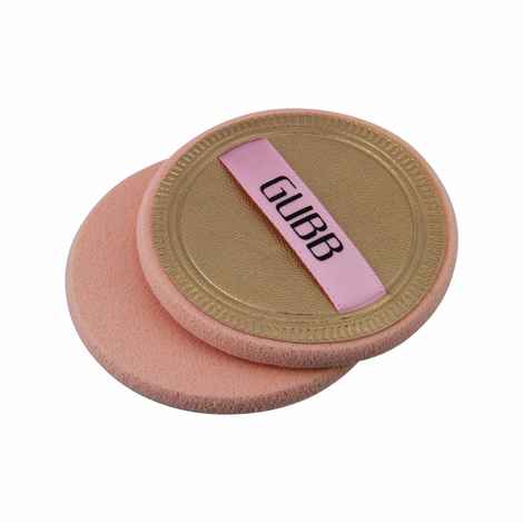 Buy GUBB Powder Puff For Makeup (2 Flocked Puff) - 2 Pcs - Purplle