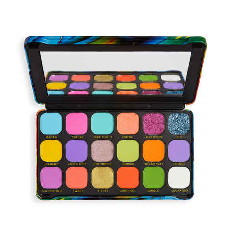 Buy Makeup Revolution Forever Flawless Bird of Paradise Eyeshadow Palette - Purplle