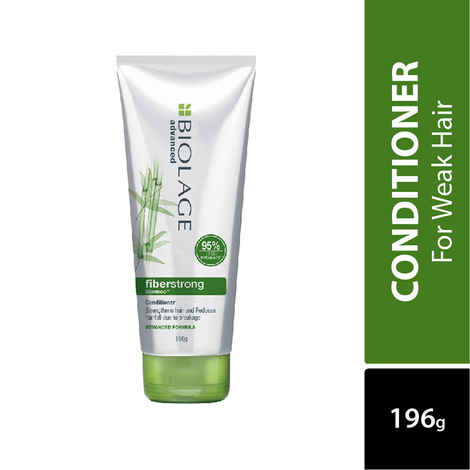 BIOLAGE Advanced Fiberstrong Conditioner 196g | Paraben free|Reinforces Hair Strength & Elasticity | For Hairfall due to hair breakage