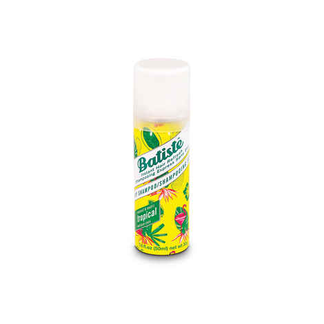 Buy Batiste Instant Hair Refresh Dry Shampoo Coconut & Exotic Tropical (50 ml) Minis - Purplle