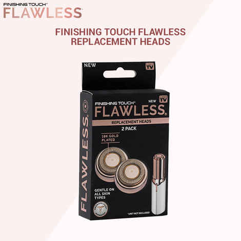 Buy Flawless Finishing Touch Flawless Replacement Heads - Purplle