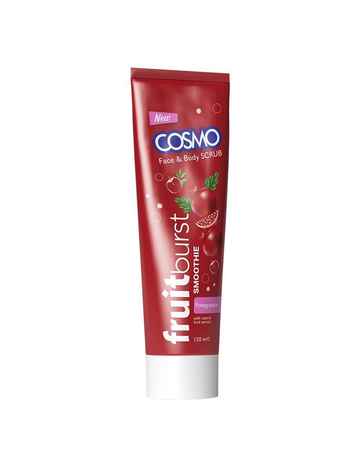 Buy Cosmo Fruit Burst Scrub Tube Pomegranate Face & Body Scrub (150 ml) - Purplle