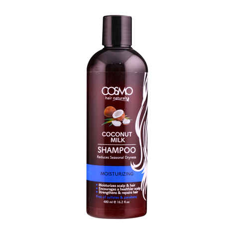 Cosmo Hair Naturals Coconut Milk Shampoo (480 ml) Paraben and Sulphate Free