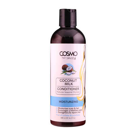 Cosmo Hair Naturals Coconut Milk Conditioner (480 ml) Paraben and Sulphate Free