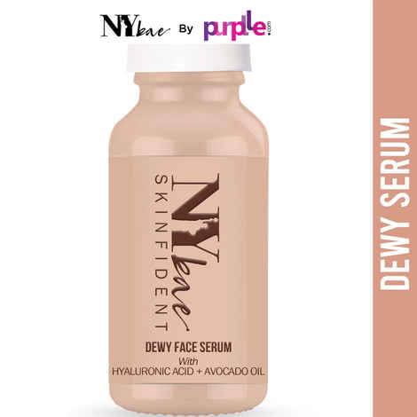 Buy NY Bae SKINfident Face Serum - With Hyaluronic Acid + Avocado Oil (20 ml) - Purplle