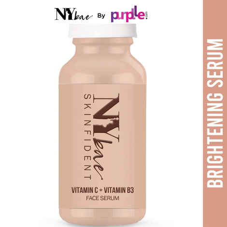 Buy NY Bae SKINfident Face Serum - Vitamin C + Vitamin B3 (20 ml) - Purplle