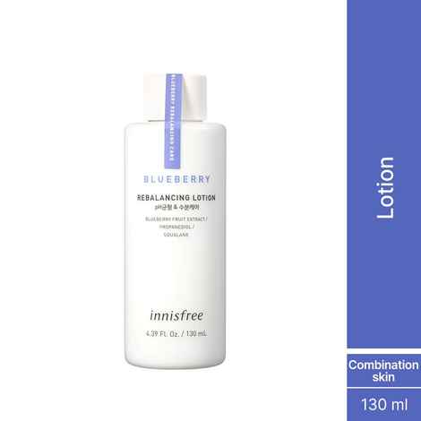 Buy Innisfree Blueberry Rebalancing Lotion (130 ml) - Purplle