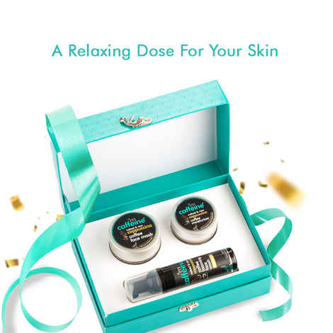 Buy mCaffeine Cappuccino Gift Set | Facial Kit with Foaming Face Wash, Face Mask & Moisturizer | For Cappuccino Lovers ,890 gm - Purplle
