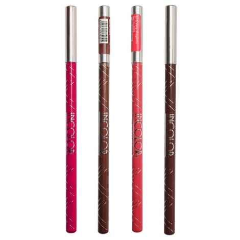 Buy Incolor Intense Lip Pencil Combo 03 Pack of 4 (1.7.15.18) - Purplle