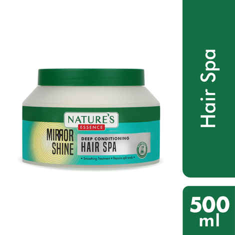 Buy Nature's Essence Mirror Shine Deep Consditioning Hair Spa 500 ml - Purplle