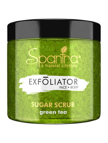 Buy Spantra Green Tea Sugar Scrub (125 gm) - Purplle