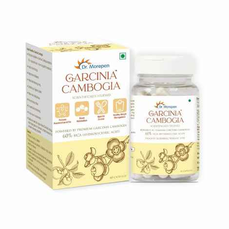 Buy DR. MOREPEN Garcinia Cambogia For Weight Loss | 800mg With 60% HCA | Metabolism Booster & Weight Management Supplement - 60 Veg Capsules - Purplle