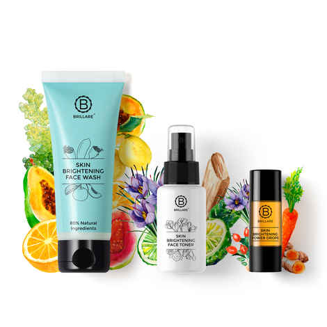 Buy Brillare Skin Lightening Complete Skin Care Kit For Reducing Pigmentation - Purplle