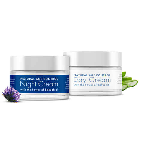 Buy The Moms Co. Mini Natural Age Control Day and Night Care Combo - Purplle