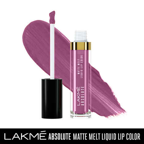 Buy Lakme Absolute Matte Melt Liquid Lip Color, Rich Magenta, 6 ml - Purplle