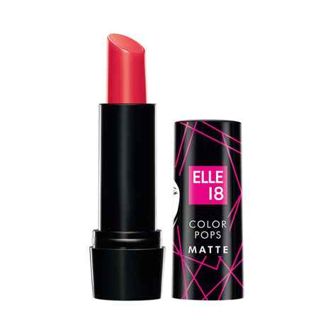 Buy Elle 18 Color Pop Matte Lip Color, R36, Maroon City, 4.3 g - Purplle