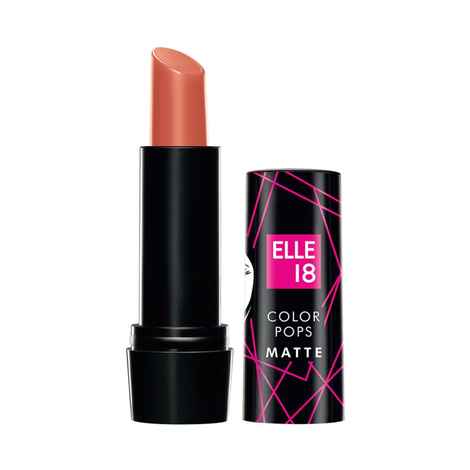 Buy Elle 18 Color Pop Matte Lip Color, B2, Brown Ginger, 4.3 g - Purplle