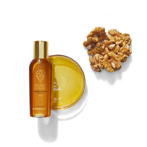 Buy Pahadi Local Walnut Oil- Akhrot Ka Tel (50 ml) - Purplle