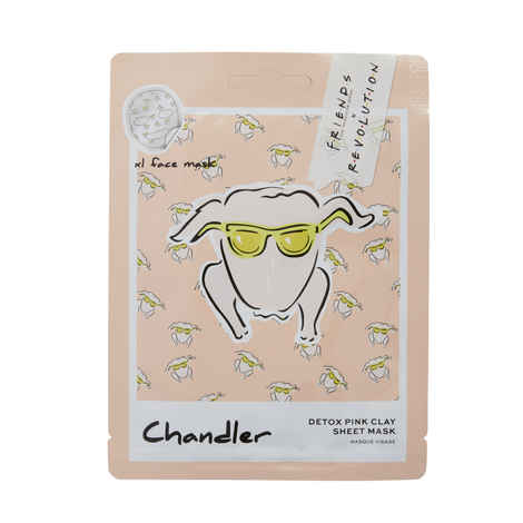 Buy Makeup Revolution X Friends Chandler Pink Clay Sheet Mask 20 GM - Purplle