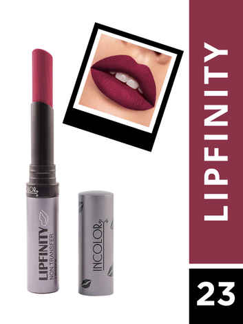 Buy Incolor Lipfinity Lipstick 23 (2.3 gm) - Purplle