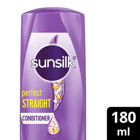 Buy Sunsilk Perfect Straight Conditioner 180 ml - Purplle
