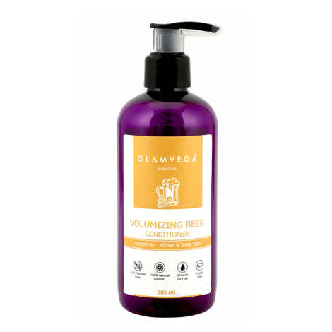Buy Glamveda Volumizing Beer Conditioner (300 ml) - Purplle