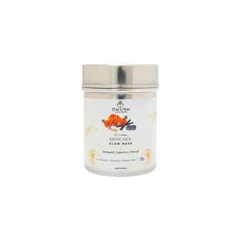 Buy The Tribe Concepts Exotic Face Glow Mask /with Steel Tin (50 g) - Purplle