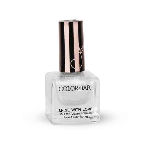 Buy Colorbar X Jacqueline Shine With Love Nail Lacquer - Spirited Glow-003 - Purplle