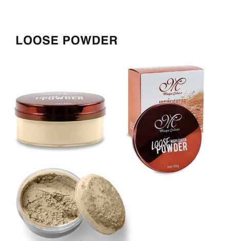 Buy Magic Colour Highlighter Loose Powder for Face Makeup, Natural, 20 gm, Highlighter Powder for Face Glow, Highlighting Powder for Women, Non Oily, Long Lasting, Waterproof, Medium Wheatish Skin Tone - Purplle