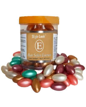 Buy Style Look Hair Soften Essence Capsules with Aloe Vera & Vitamin E for Hair Softening (96 Gm, Assorted) - Purplle