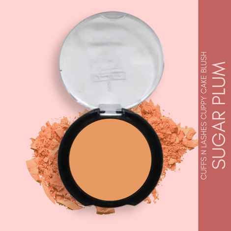 Buy Cuffs N Lashes Cuppy Cake Blush, Sugar Plum - Purplle