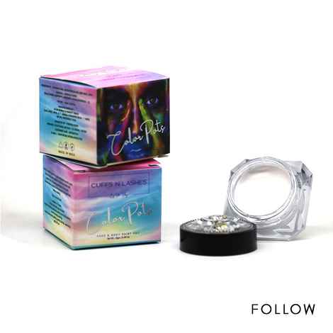 Buy Cuffs N Lashes Color Pots, Follow - Purplle