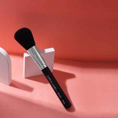 Buy Cuffs N Lashes X Shystyles Makeup Brushes, CS12 Big Powder Brush - Purplle