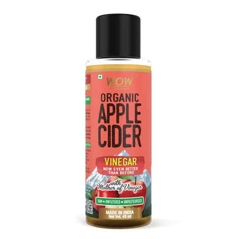Buy Wow Life Science Apple cider Vinegar 45 ml - Purplle